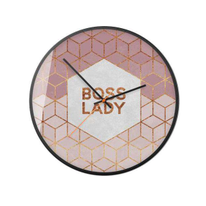 שעון קיר זכוכית בסגנון מודרני מושלם לעיצוב הבית